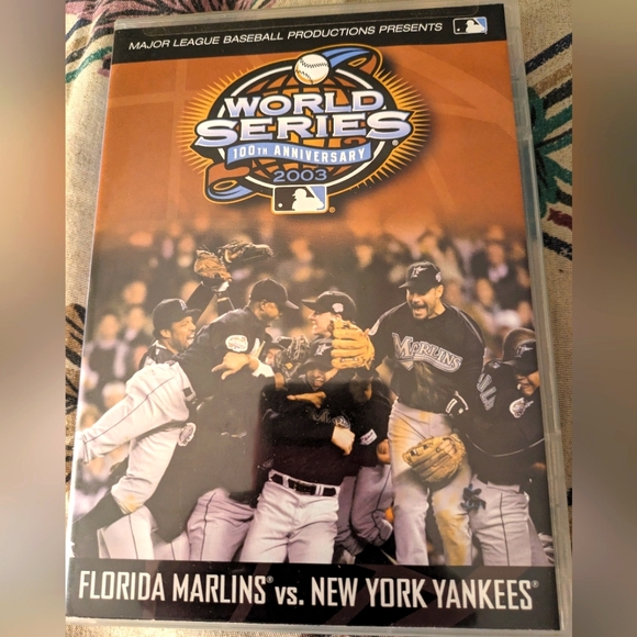 Baseball world series DVD Yankee's vs Marlins - Picture 1 of 2